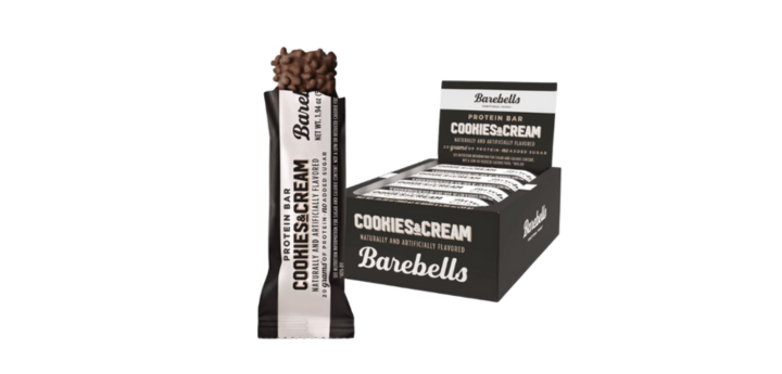 BAREBELLS BARS COOKIES AND CREAM