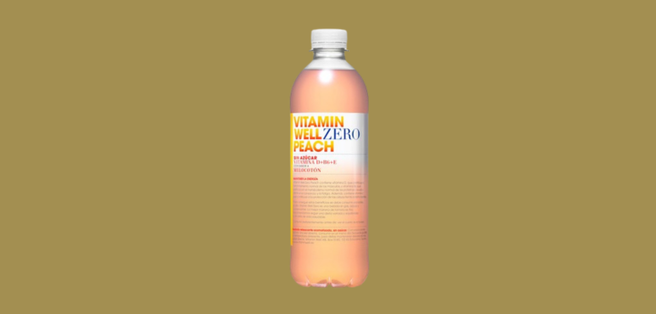 Peach Zero agua vitaminas