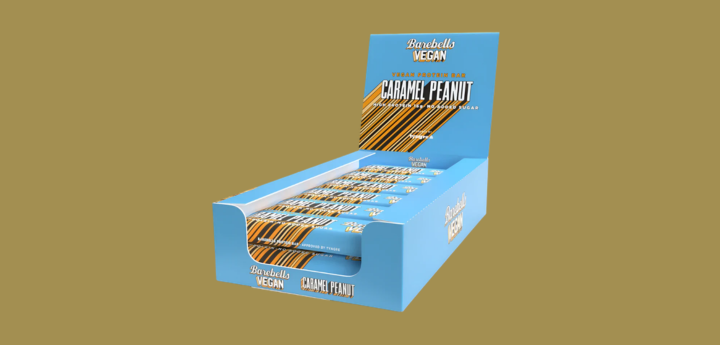 Barebells vegan bars Peanut caramel