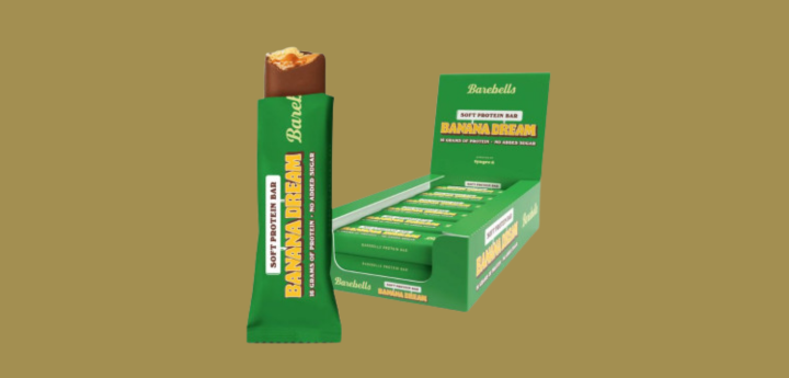 Barebells bars banana dream