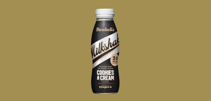 Cookies and cream Barebells Milkshake