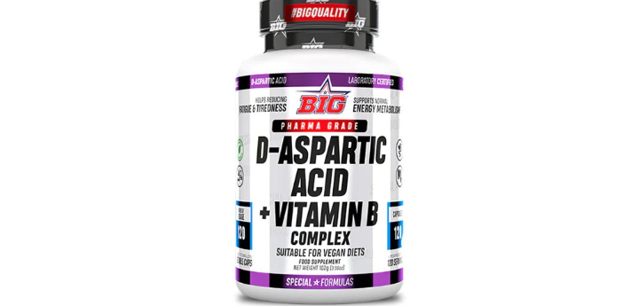 D-Aspartic Acid + B Complex 120 caps